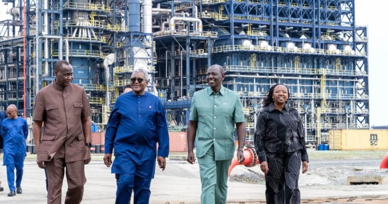 Ruto warns against attempts to derail Sh2trn Dangote refinery