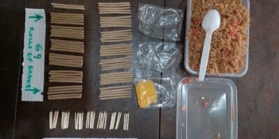Man arrested after allegedly hiding 69 rolls of bhang inside rice meant for remandee