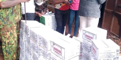 NACADA seizes thousands of illicit liquor in Nandi County Crackdown