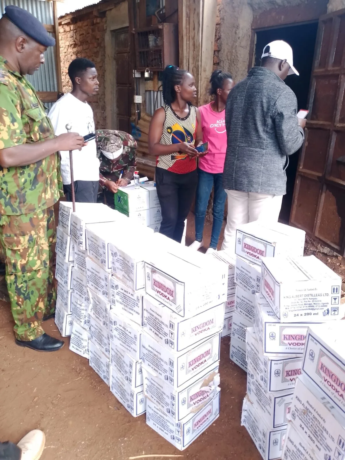 NACADA seizes thousands of illicit liquor in Nandi County Crackdown