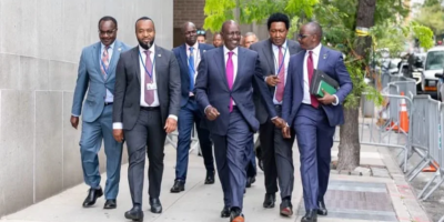 Senators clash over seven CSs accompanying Ruto to UNGA