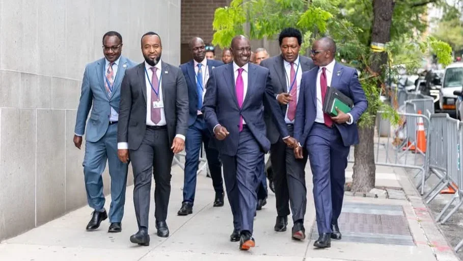 Senators clash over seven CSs accompanying Ruto to UNGA