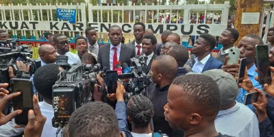 Sifuna faults JKUAT Karen of denying him access to students forum