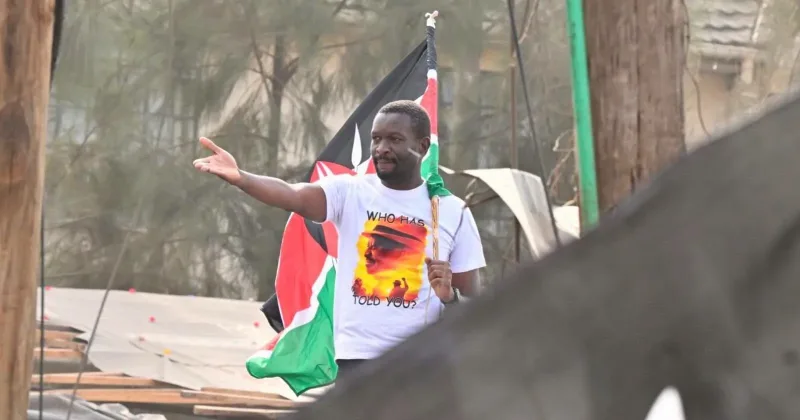 Sifuna pledges affordable houses for police officers if elected President