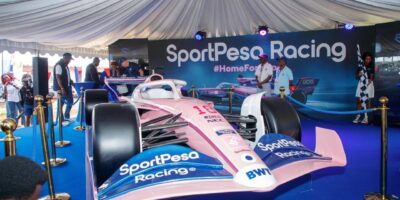 SportPesa’s F1 car center of attraction at 2026 Concours d’Elegance