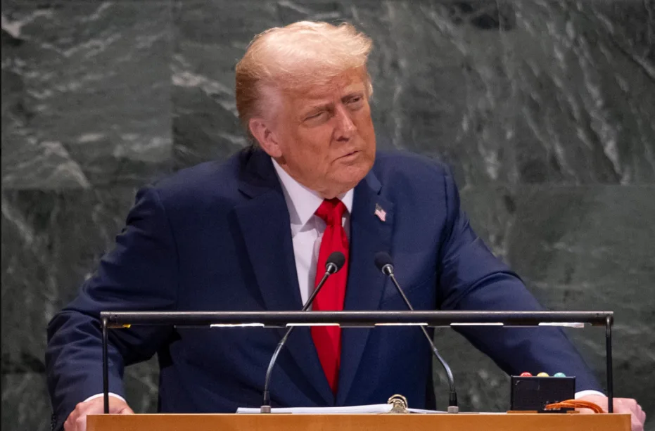 Trump threatens to ‘annihilate’ Iran in UN speech as officials from both countries meet on sidelines