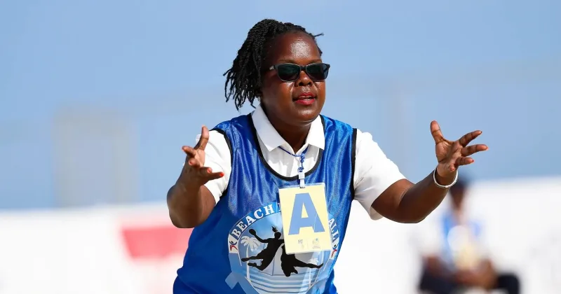 Beach handball pioneer honoured for contribution to youth development in Mombasa