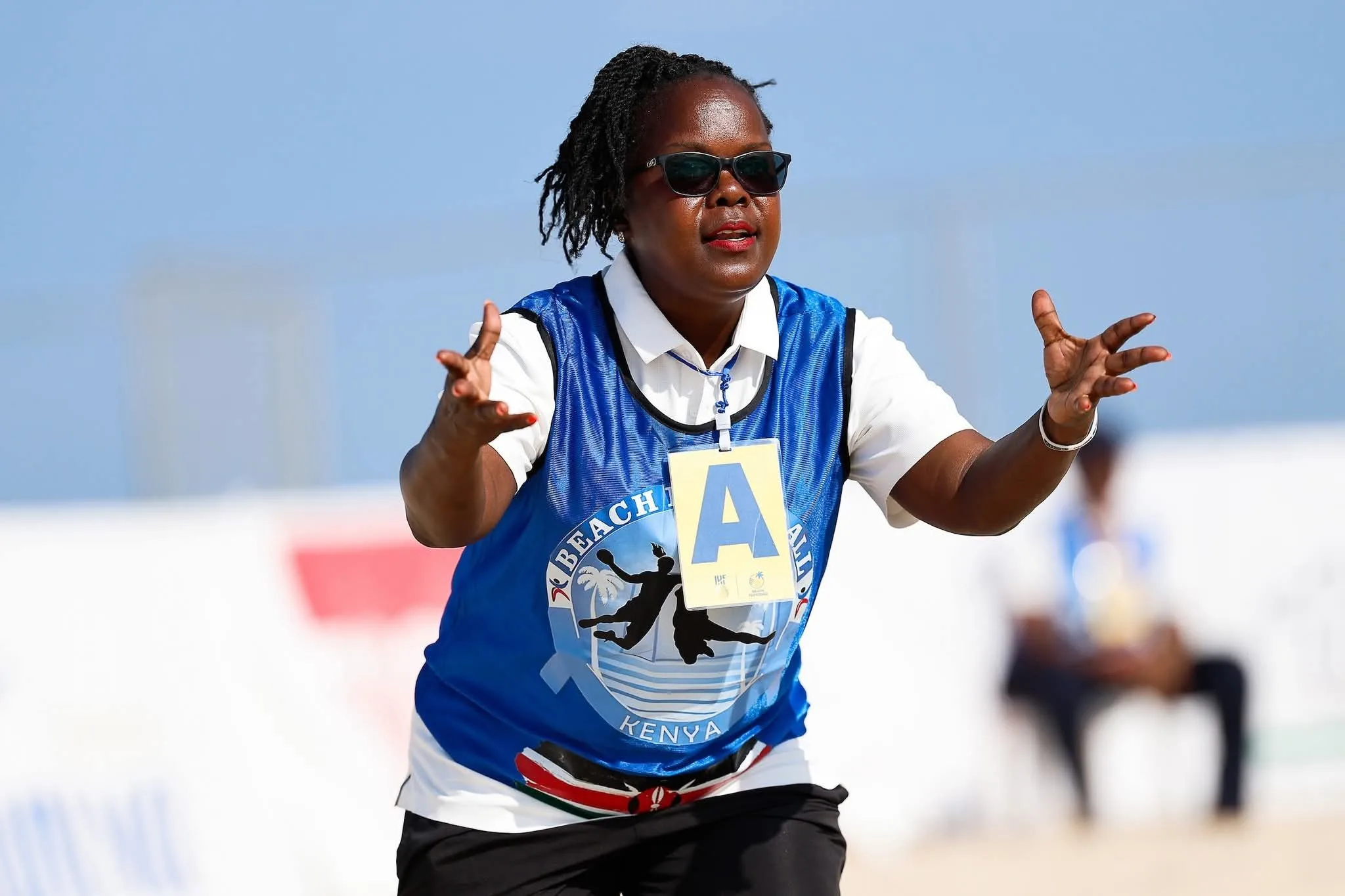 Beach handball pioneer honoured for contribution to youth development in Mombasa