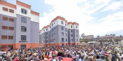 Ruto hands over 220 homes as Chepalungu Boma Yangu Estate sells out