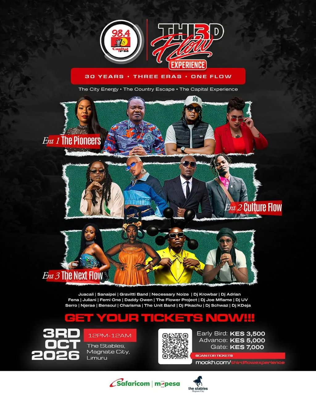 Capital FM Turns 30 With Third Flow Experience Celebrating Three Eras Of Kenyan Music And Culture – Capital FM Kenya