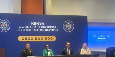 Kenya, UK and US Launch Counter-Terrorism Hotline to Boost Community Intelligence