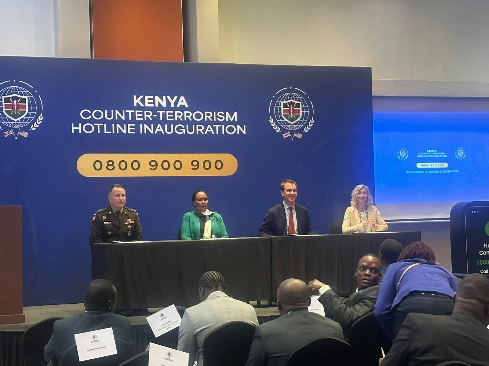 Kenya, UK and US Launch Counter-Terrorism Hotline to Boost Community Intelligence