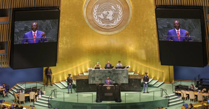 Ruto warns UN double standards are eroding trust in global order