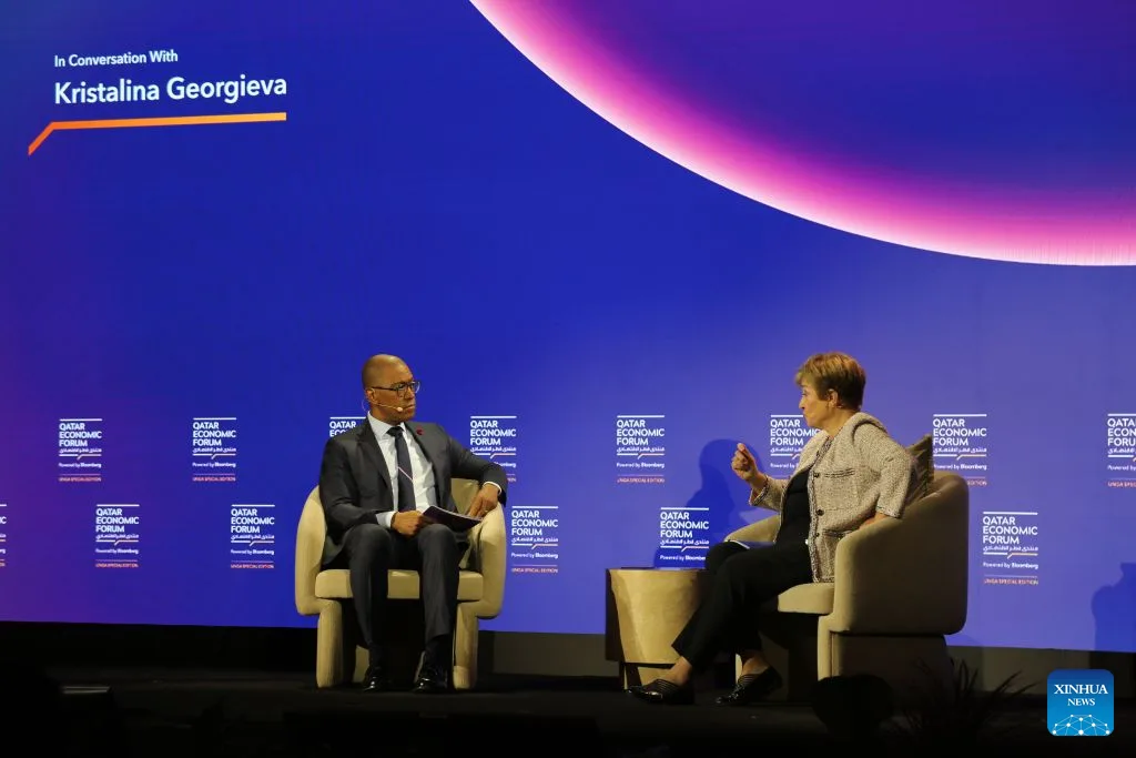 IMF chief says world economy faces multiple risks despite resilience