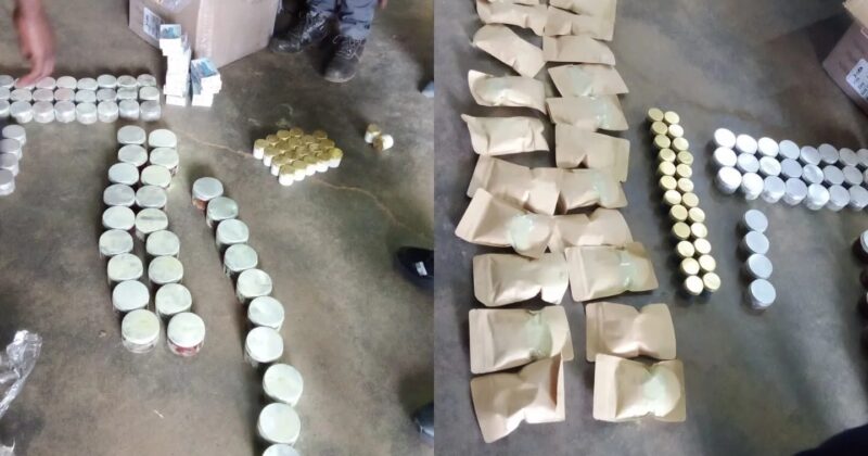 KRA intercepts narcotics concealed as cosmetics at Eldoret Airport