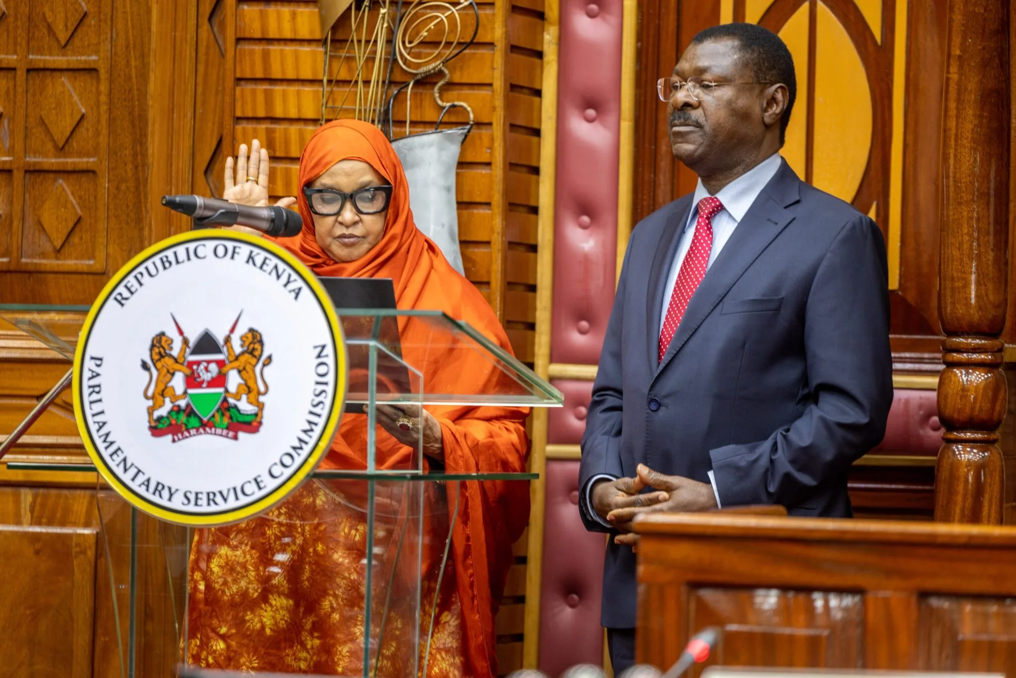 Fatuma Ibrahim Ali sworn in as PSC commissioner, pledges consensus