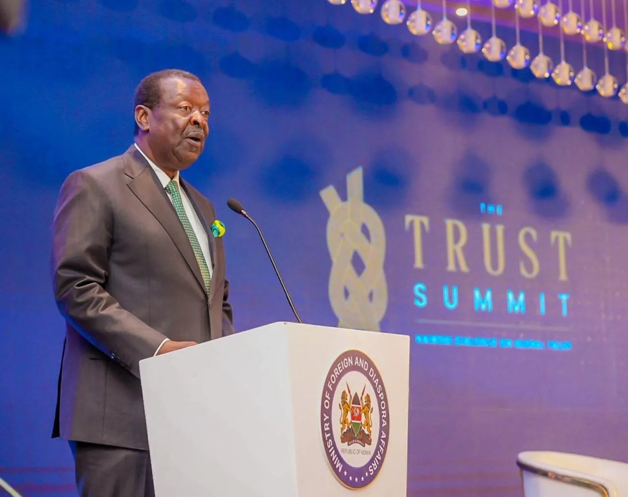 Mudavadi calls for accountability, fairer global institutions to rebuild public confidence