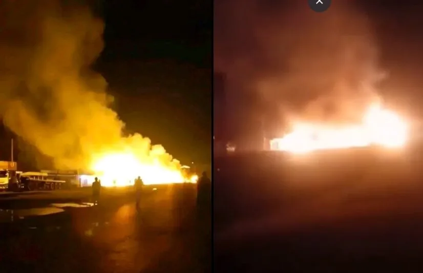 Two injured as tanker explodes at Sachangwan, highway closed