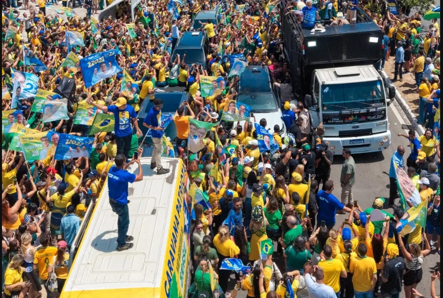 Brazil election goes to run-off as right-wing Flávio Bolsonaro wins first round