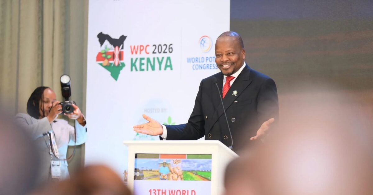 CS Kagwe Opens World Potato Congress, Courts Investors to Replace Imports