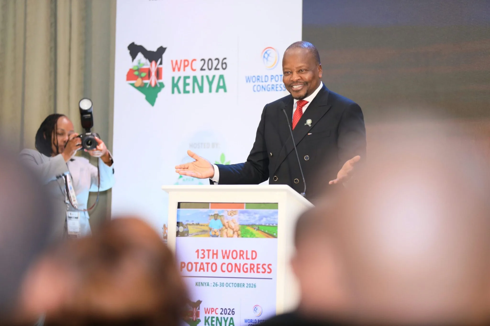 CS Kagwe Opens World Potato Congress, Courts Investors to Replace Imports