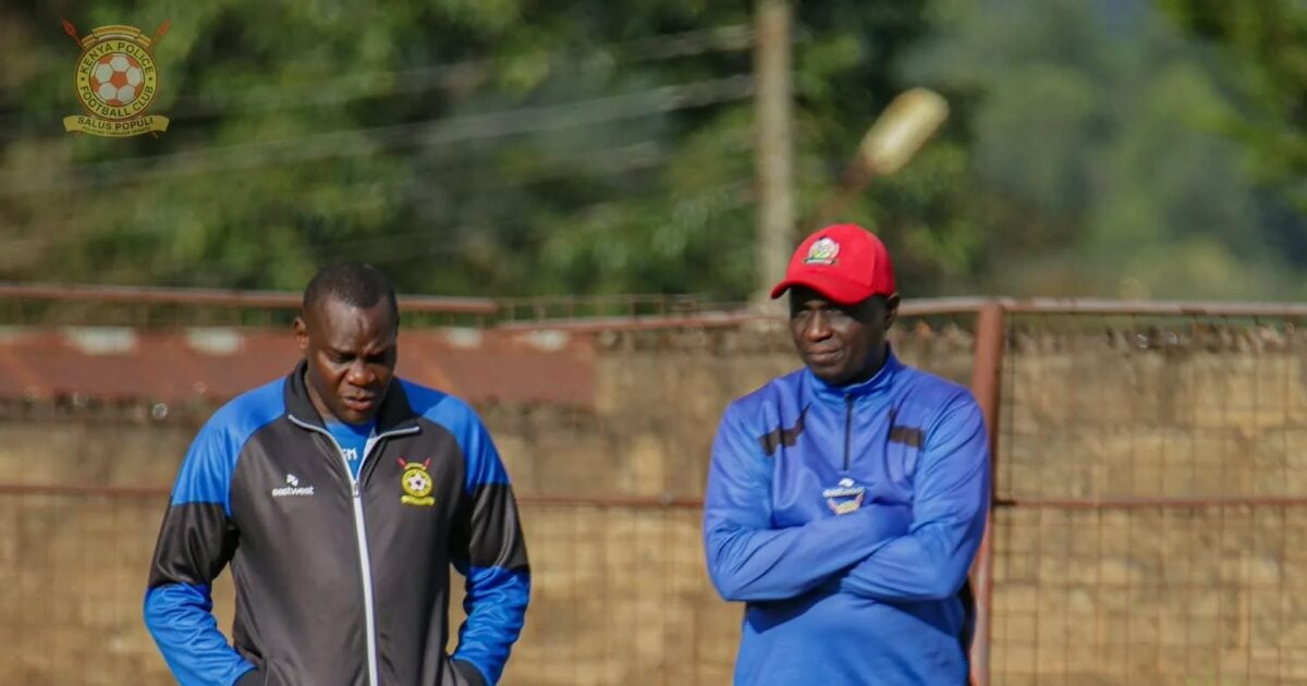 Kenya Police coach quits for... a degree — Muyoti departs Kenya Police in pursuit of higher education
