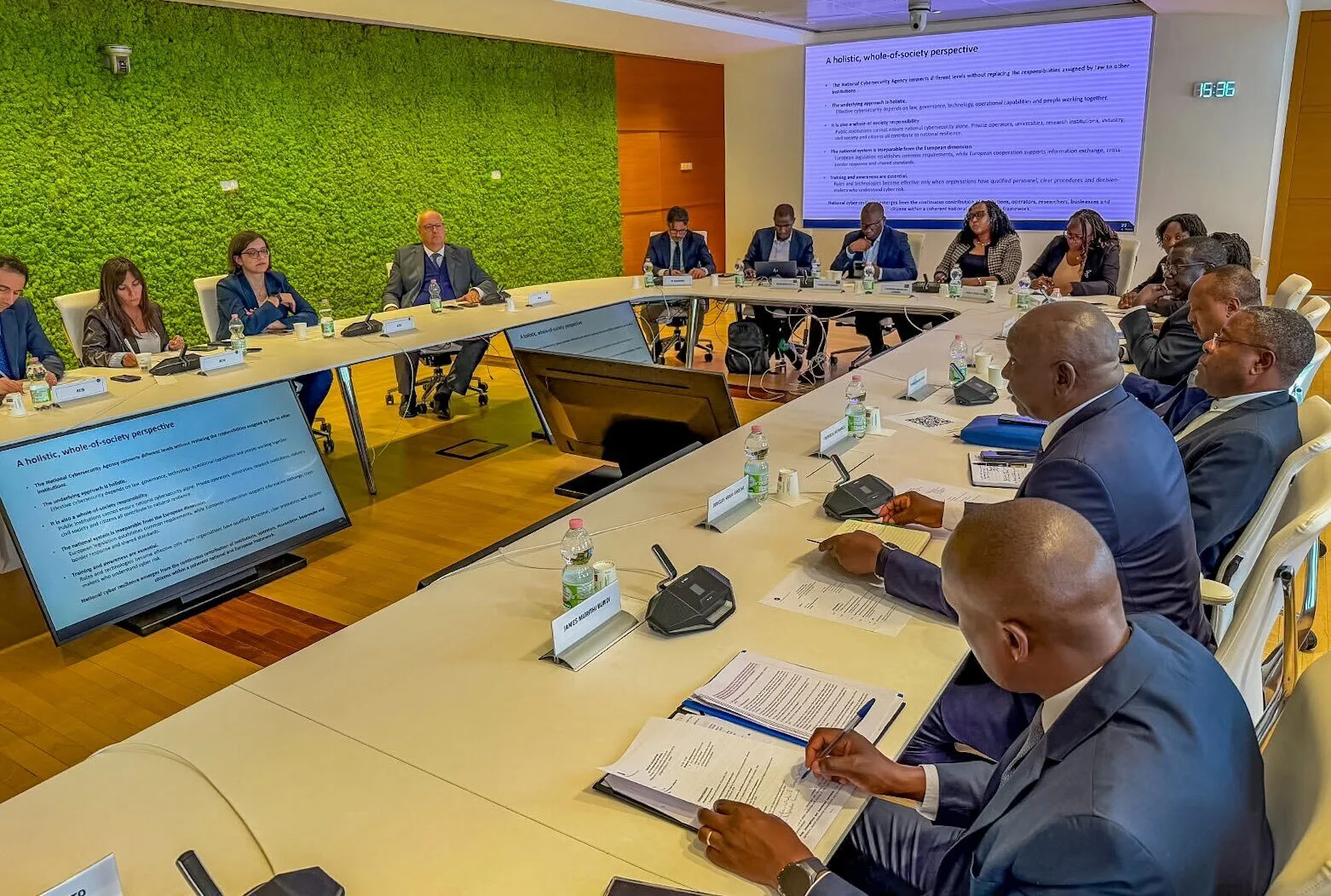 Kenya, Italy deepen security cooperation as IG Kanja visits cybersecurity agency
