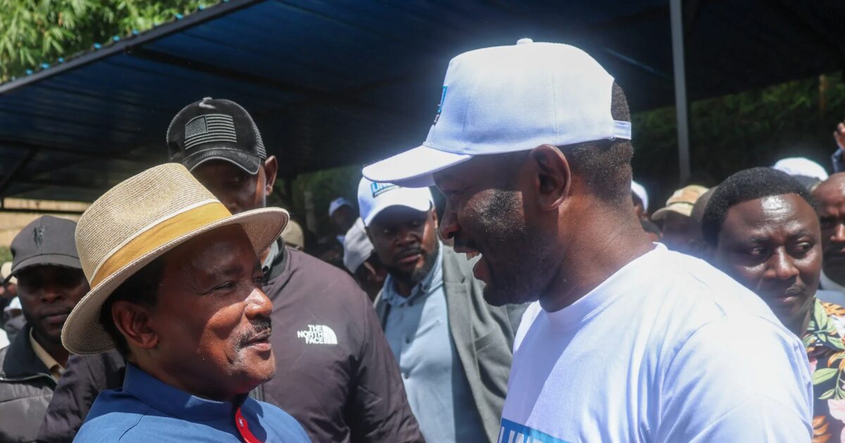 Kalonzo urges opposition unity and sacrifice after being booed at Sifuna event