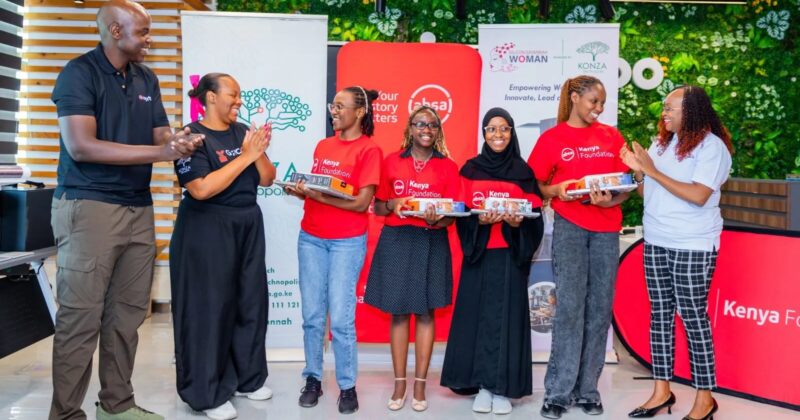 Four Kenyan women win GirlCode hackathon with AI-powered matatu payment solution