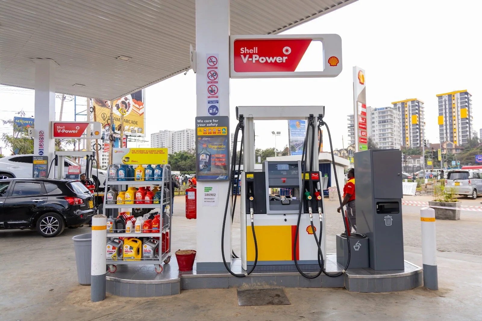 Shell V-Power shipment among seven tankers calling at Mombasa