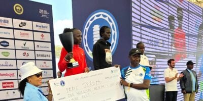 City Hall officials lead flag off and awards presentation at 2026 Standard Chartered Nairobi Marathon
