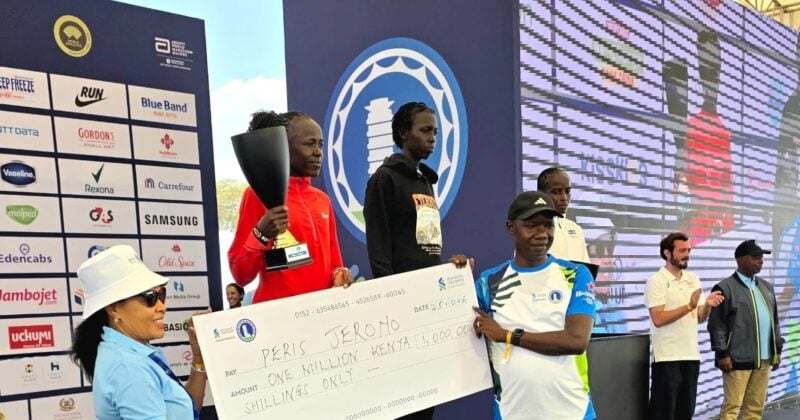 City Hall officials lead flag off and awards presentation at 2026 Standard Chartered Nairobi Marathon
