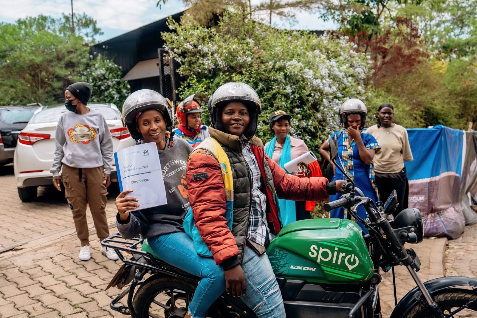 Spiro launches electric motorcycle training for women in Rwanda