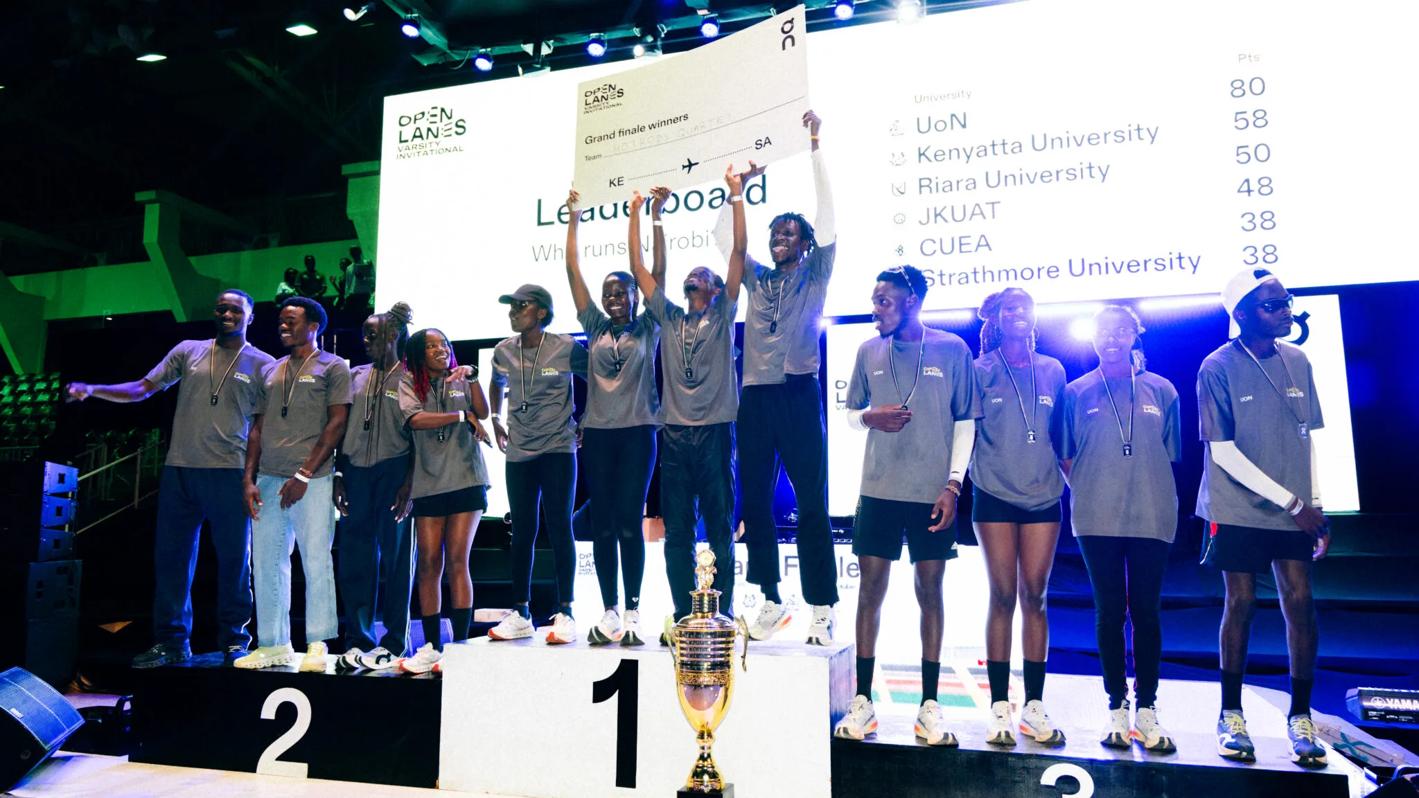 UoN’s Hotrods Quartet Triumphs at Open Lanes Varsity Invitational