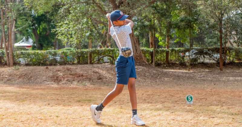 History as Ishaan sinks Hole in One at NCBA U.S. Kids Nairobi Fall Local Tour