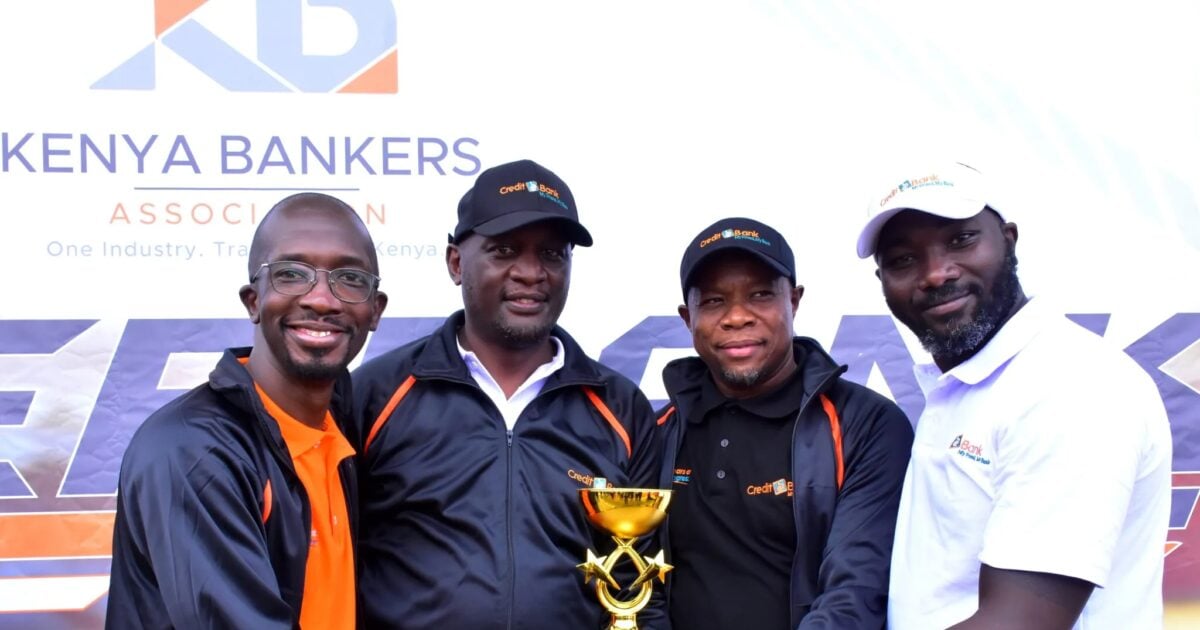 Credit Bank men wins squash title at Interbanks Tournament