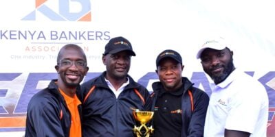 Credit Bank men wins squash title at Interbanks Tournament