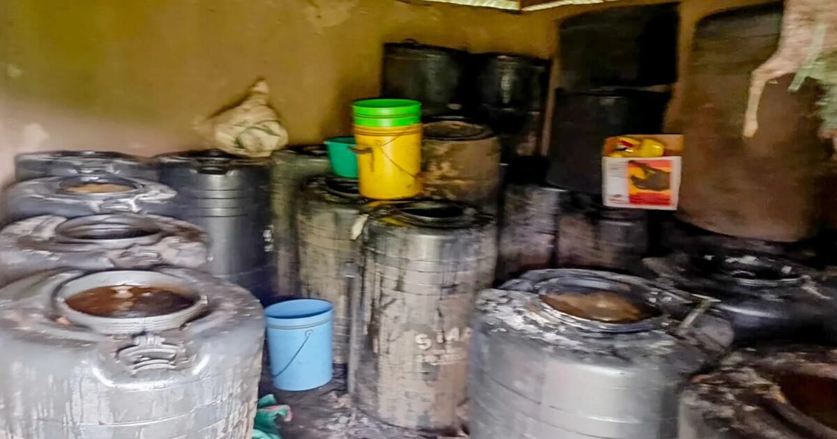 Kisii Police: Kangara Destruction Targets 6,510 Litres in Riana