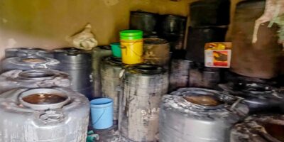 Police Destroy 6,510 Litres of Kangara in Kisii Raid