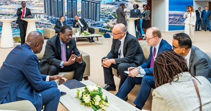 Mudavadi Courts Maersk Investment in Lamu Port and Logistics Sector