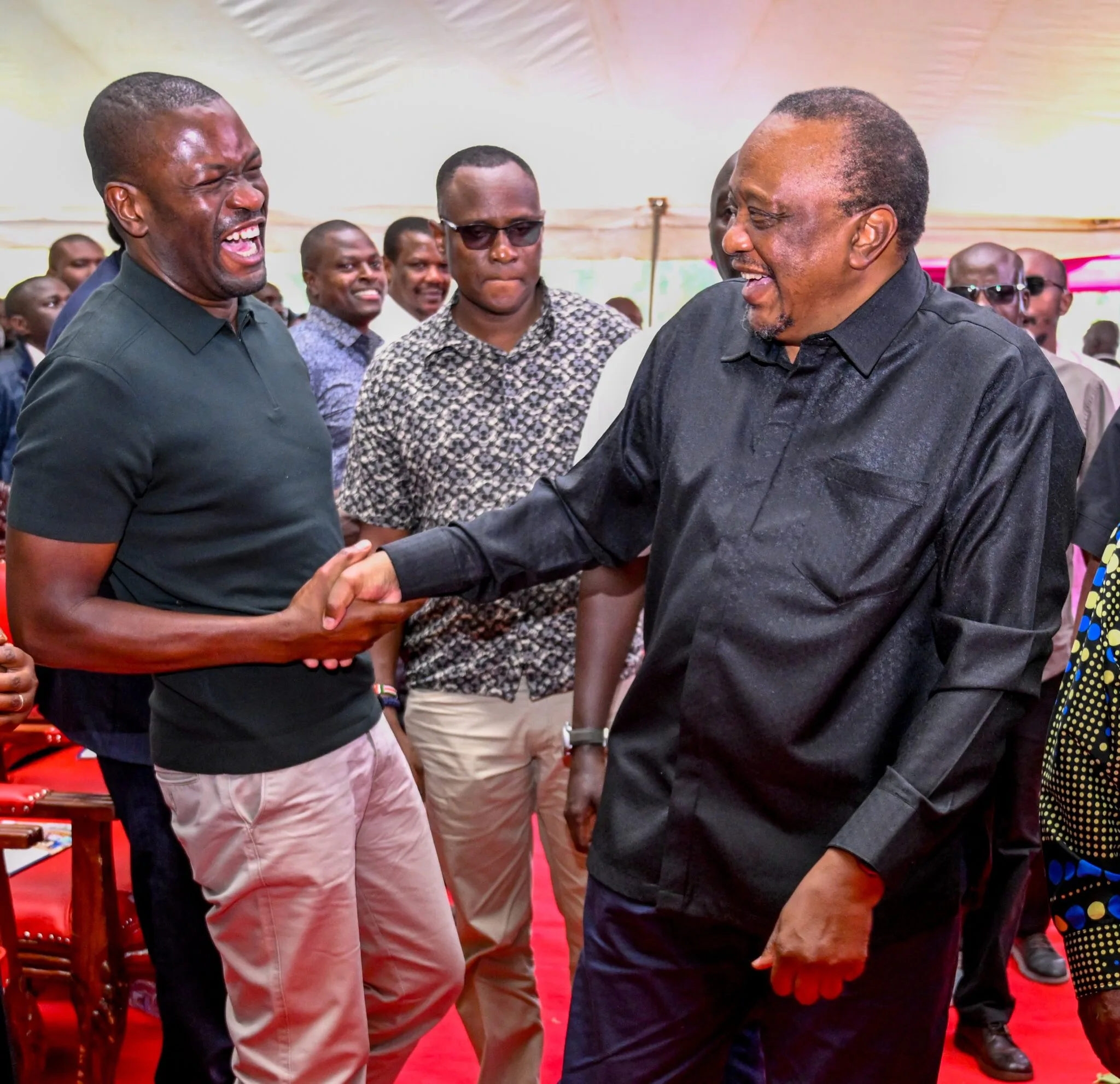 Uhuru, Sifuna Join Opposition Leaders at Karua’s Father’s Funeral