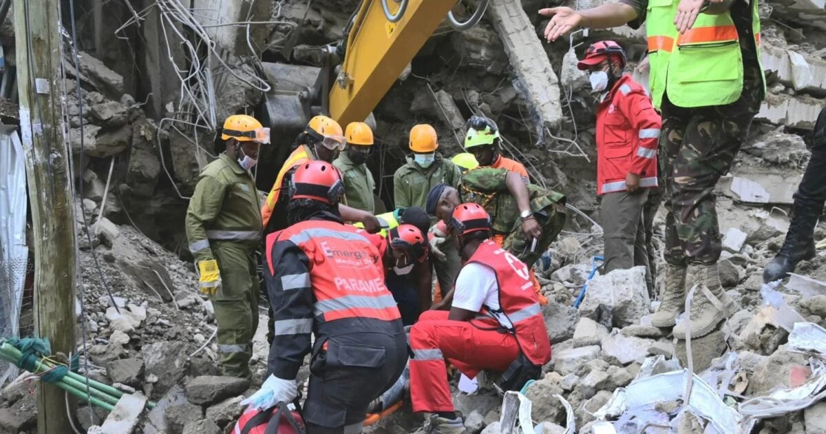 First casualty retrieved from Eastleigh building collapse