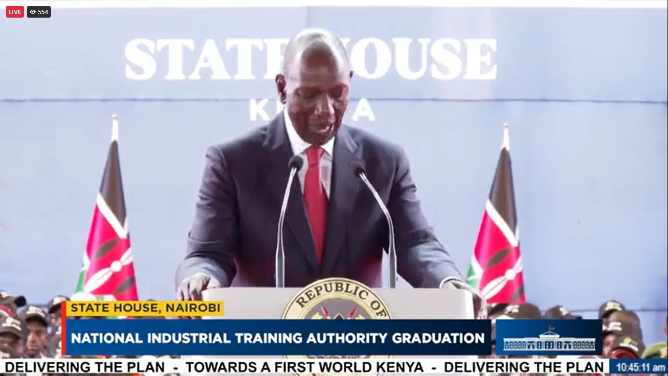 President Ruto awards 3,727 Kenyans skills certificates, launches Fundi Locator jobs portal