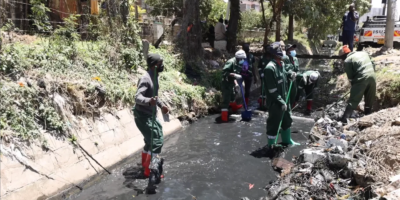 Sakaja Leads Nairobi Mega Clean-Up as City Collects 3,200 Tonnes of Garbage Daily