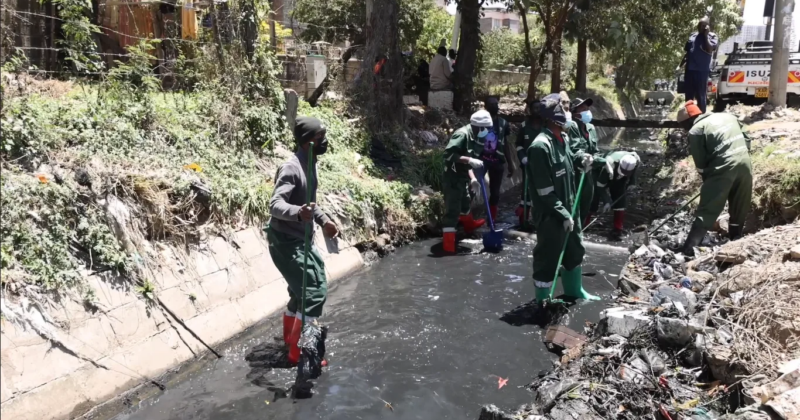 Sakaja Leads Nairobi Mega Clean-Up as City Collects 3,200 Tonnes of Garbage Daily
