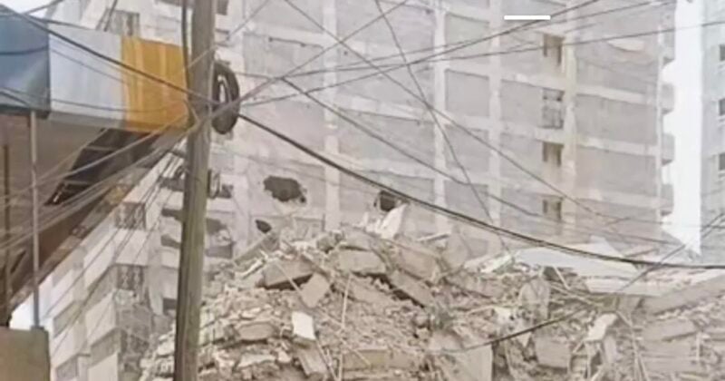 Several trapped after building collapse in Eastleigh