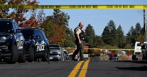 Children aged 5, 8 and 11 killed in US school shooting before suspect shot by bystander