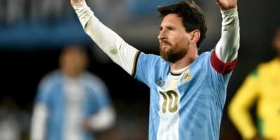 ‘Grateful, proud and at peace’ – emotional Messi plays final Argentina game