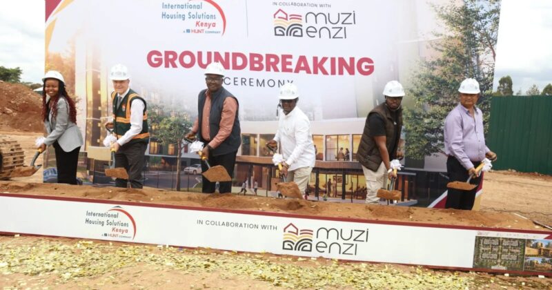 International Housing Solutions Kenya Breaks Ground on Muzi Enzi, a KES 1.8 Billion Rental Development in Tatu City