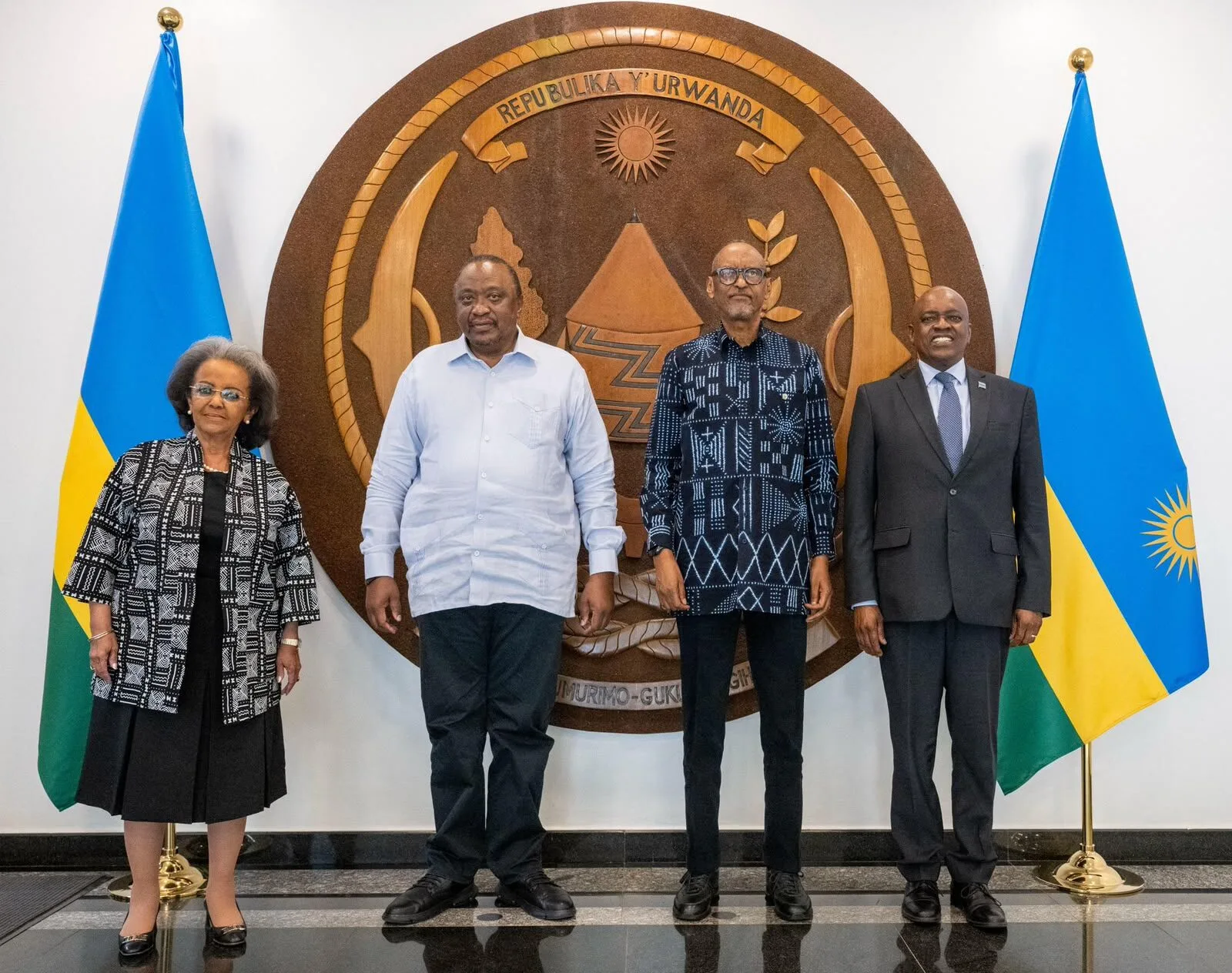Uhuru meets Kagame in Rwanda as AU steps up eastern DRC peace efforts